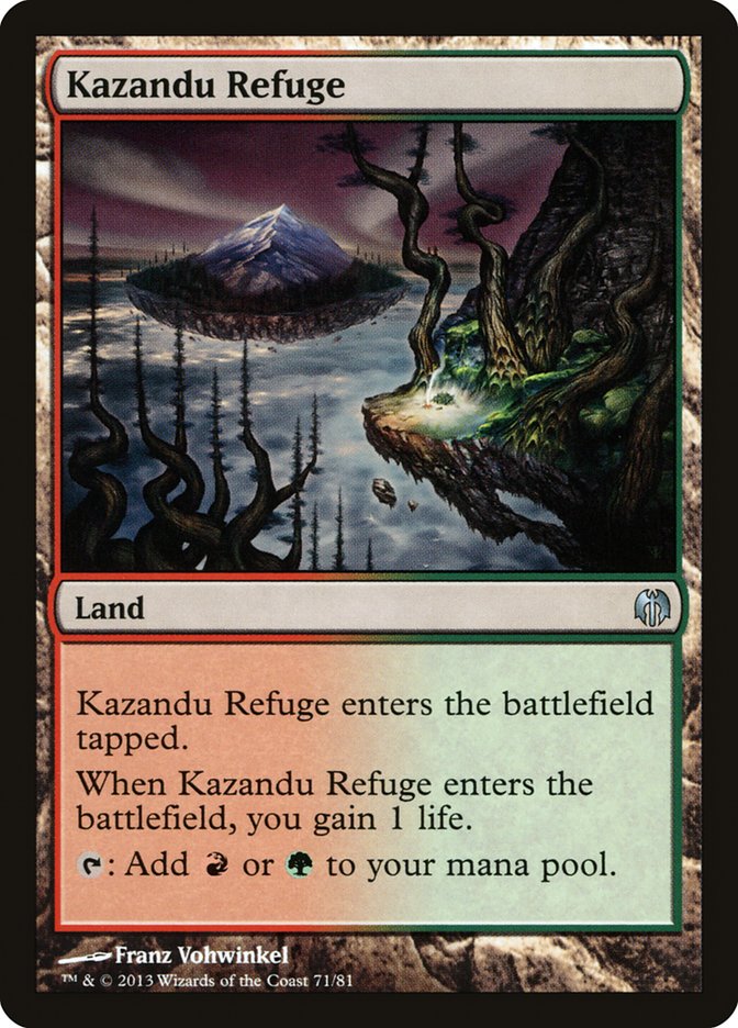 Kazandu Refuge [Duel Decks: Heroes vs. Monsters] | Game Haven TX