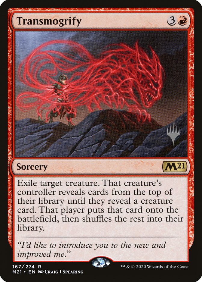 Transmogrify (Promo Pack) [Core Set 2021 Promos] | Game Haven TX