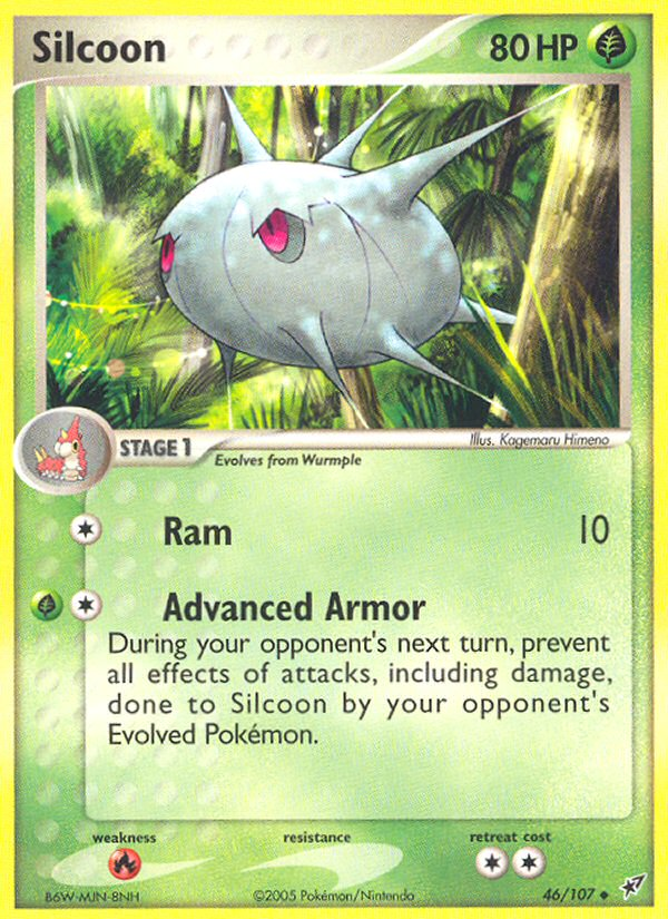 Silcoon (46/107) [EX: Deoxys] | Game Haven TX