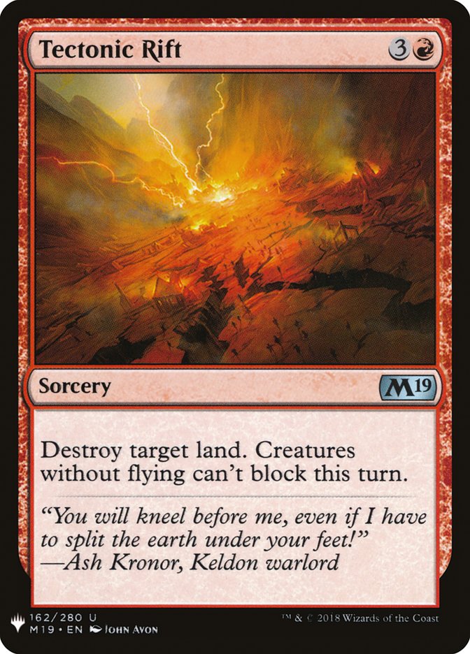 Tectonic Rift [Mystery Booster] | Game Haven TX