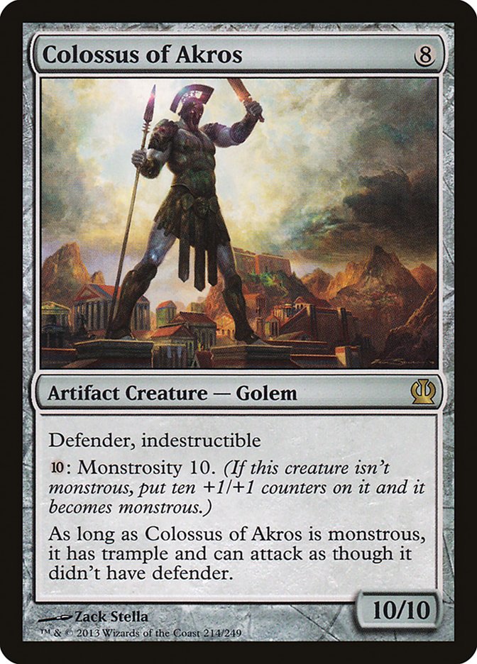 Colossus of Akros [Theros] | Game Haven TX