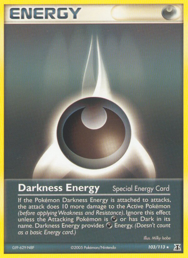 Darkness Energy (103/113) [EX: Delta Species] | Game Haven TX