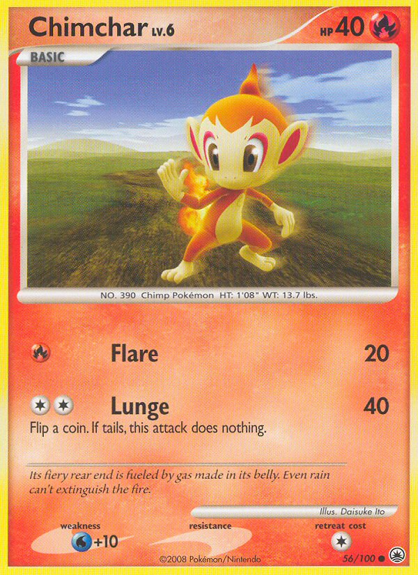 Chimchar (56/100) [Diamond & Pearl: Majestic Dawn] | Game Haven TX