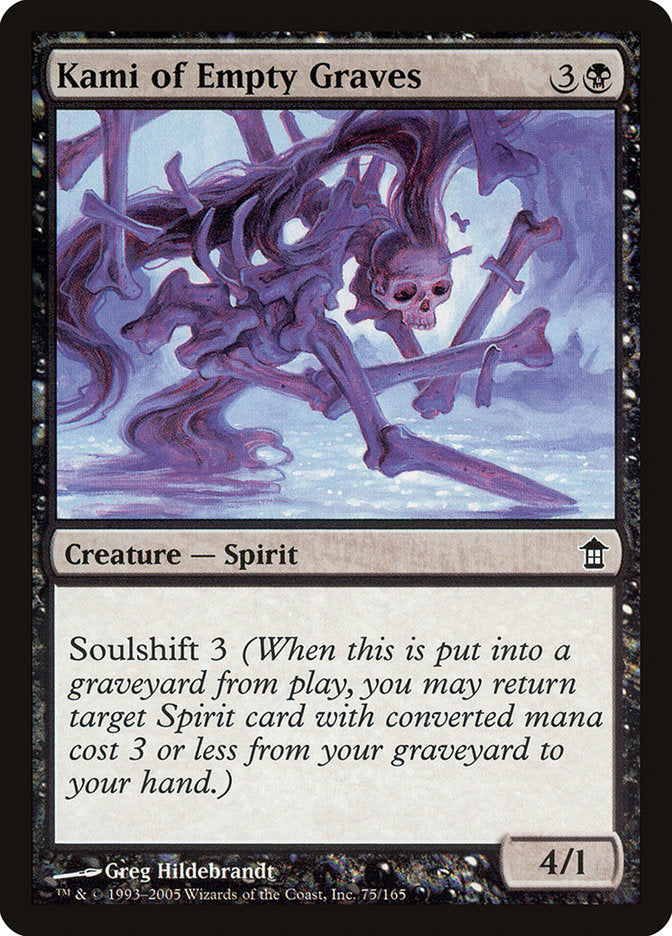 Kami of Empty Graves [Saviors of Kamigawa] | Game Haven TX