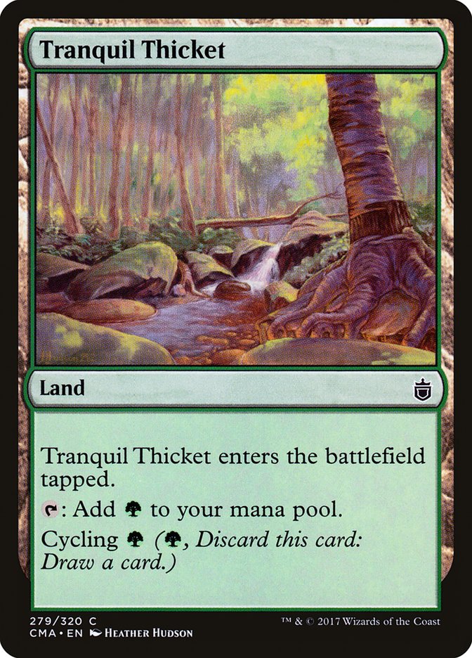 Tranquil Thicket [Commander Anthology] | Game Haven TX