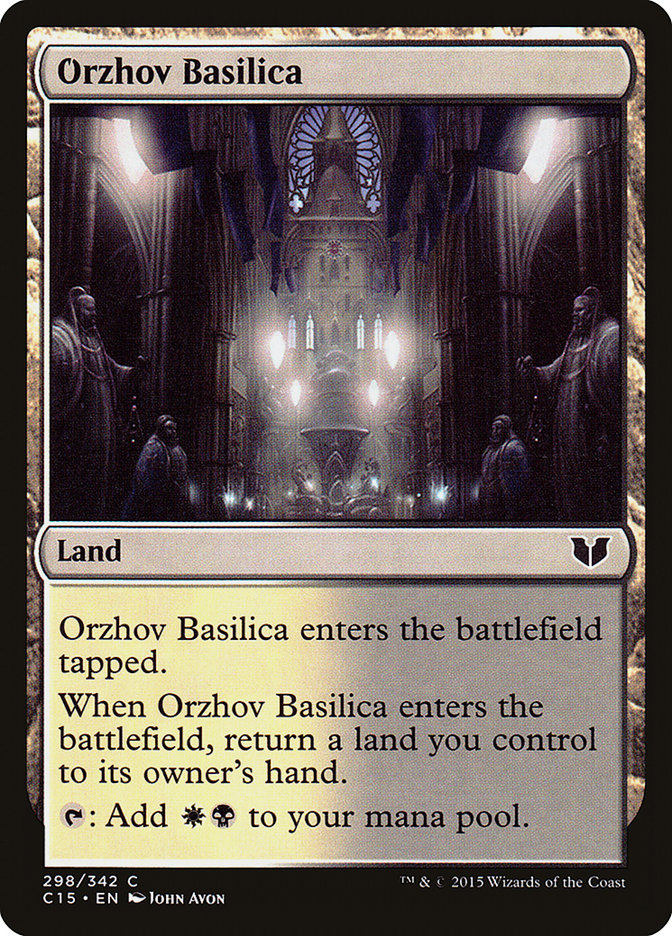 Orzhov Basilica [Commander 2015] | Game Haven TX