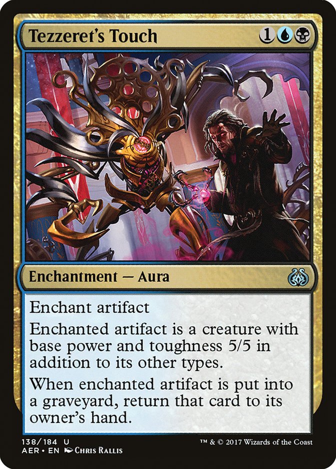 Tezzeret's Touch [Aether Revolt] | Game Haven TX