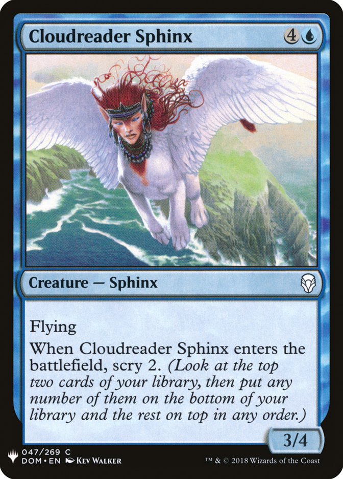 Cloudreader Sphinx [Mystery Booster] | Game Haven TX