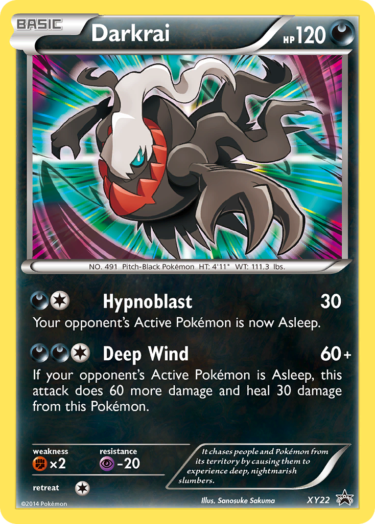 Darkrai (XY22) [XY: Black Star Promos] | Game Haven TX