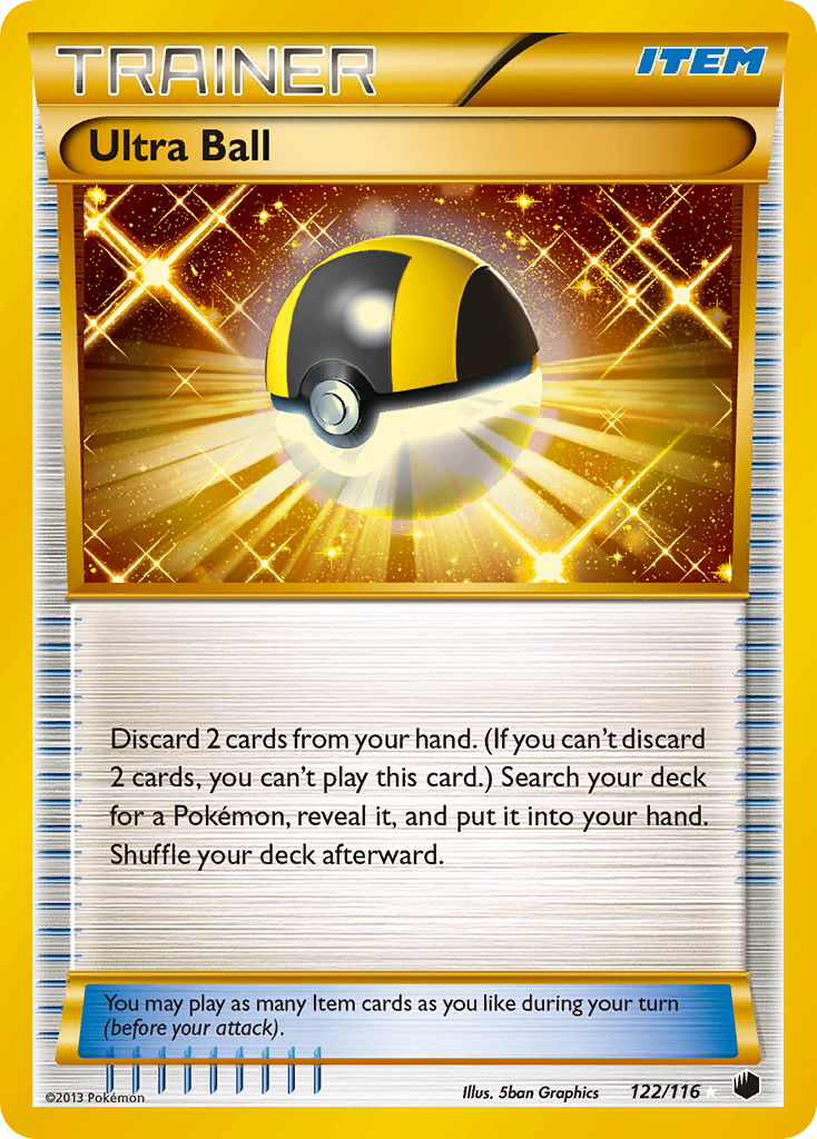 Ultra Ball (122/116) [Black & White: Plasma Freeze] | Game Haven TX