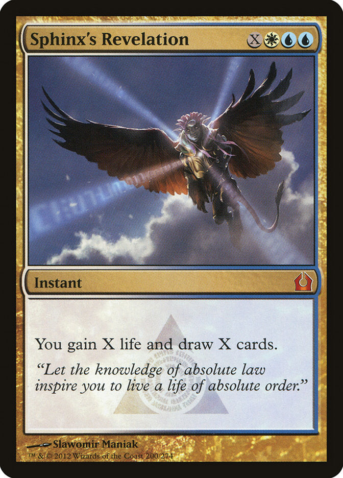 Sphinx's Revelation [Return to Ravnica] | Game Haven TX