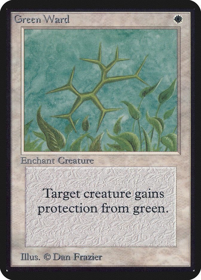 Green Ward [Limited Edition Alpha] | Game Haven TX