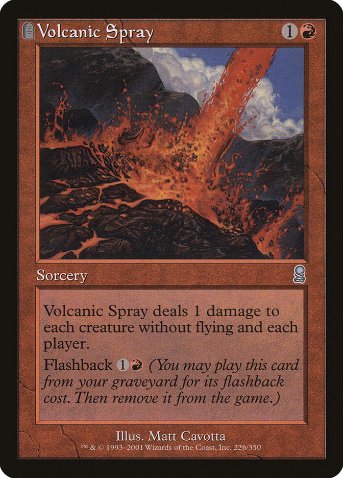 Volcanic Spray [Odyssey] | Game Haven TX