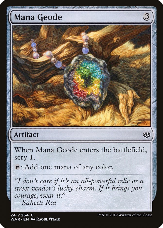 Mana Geode [War of the Spark] | Game Haven TX