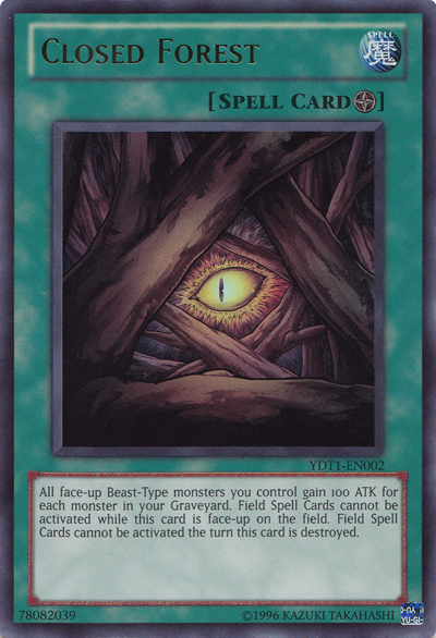 Closed Forest (5D's Duel Transer) [YDT1-EN002] Ultra Rare | Game Haven TX