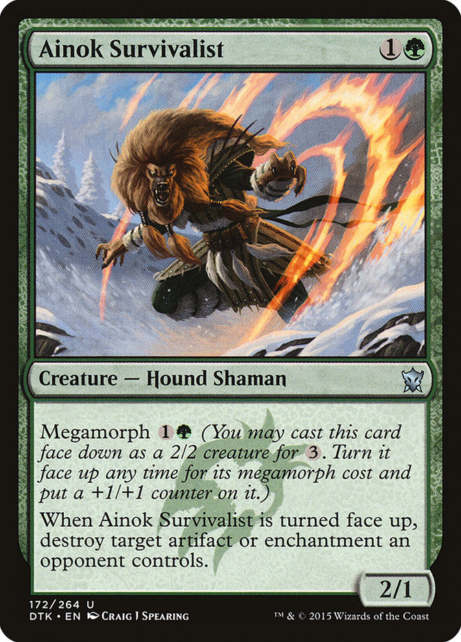 Ainok Survivalist [Dragons of Tarkir] | Game Haven TX