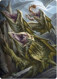 Grakmaw, Skyclave Ravager Art Card [Zendikar Rising Art Series] | Game Haven TX