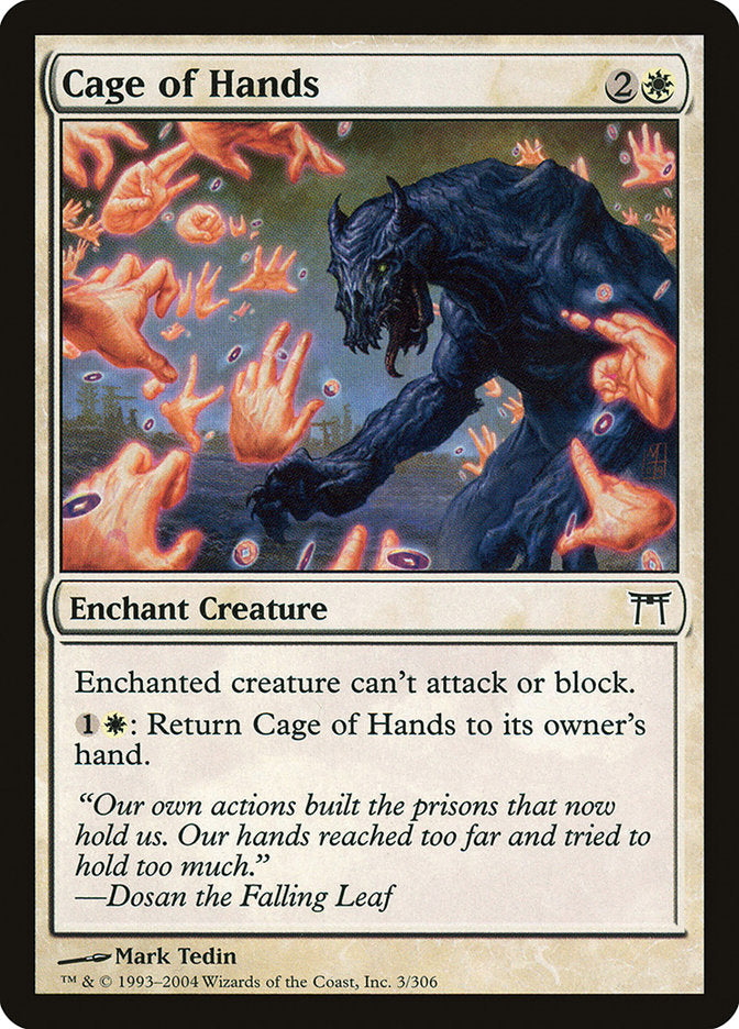 Cage of Hands [Champions of Kamigawa] | Game Haven TX
