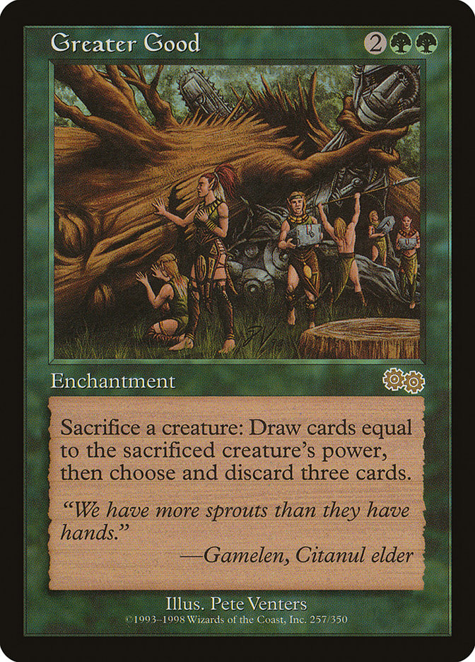 Greater Good [Urza's Saga] | Game Haven TX