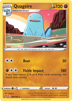 Quagsire (084/185) [Sword & Shield: Vivid Voltage] | Game Haven TX