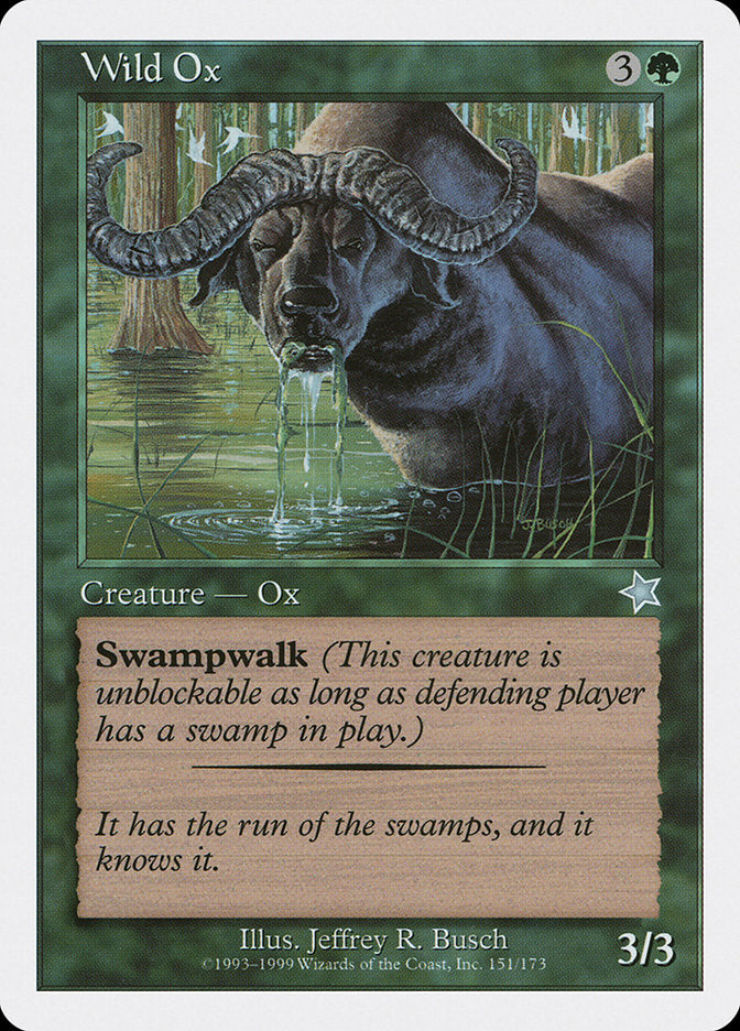 Wild Ox [Starter 1999] | Game Haven TX