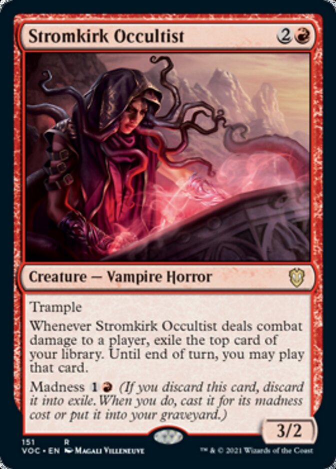Stromkirk Occultist [Innistrad: Crimson Vow Commander] | Game Haven TX