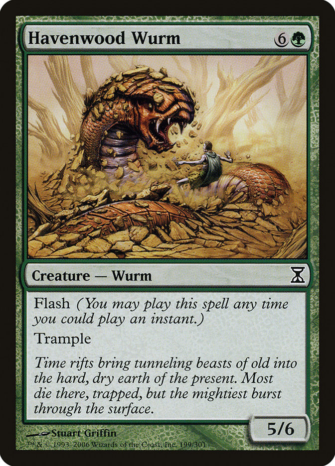 Havenwood Wurm [Time Spiral] | Game Haven TX