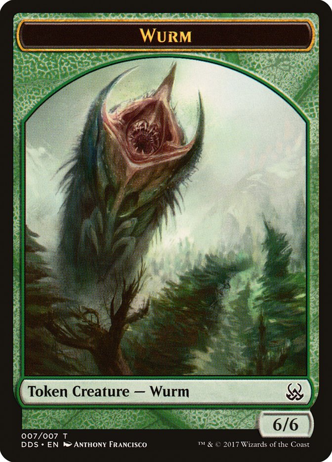 Wurm [Duel Decks: Mind vs. Might Tokens] | Game Haven TX