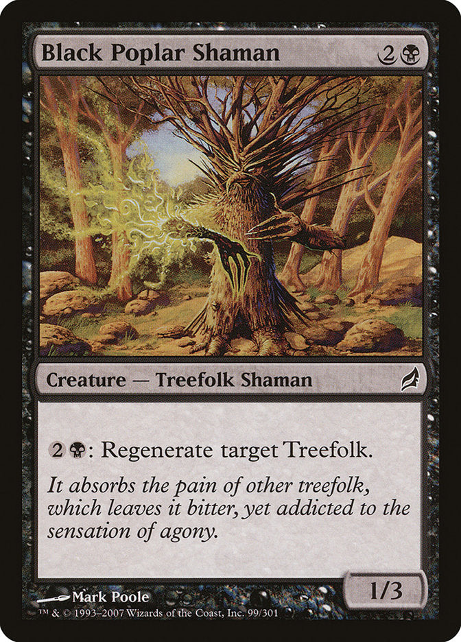 Black Poplar Shaman [Lorwyn] | Game Haven TX