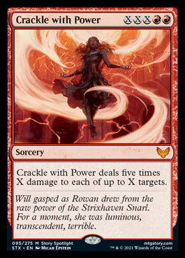 Crackle with Power [Strixhaven: School of Mages] | Game Haven TX