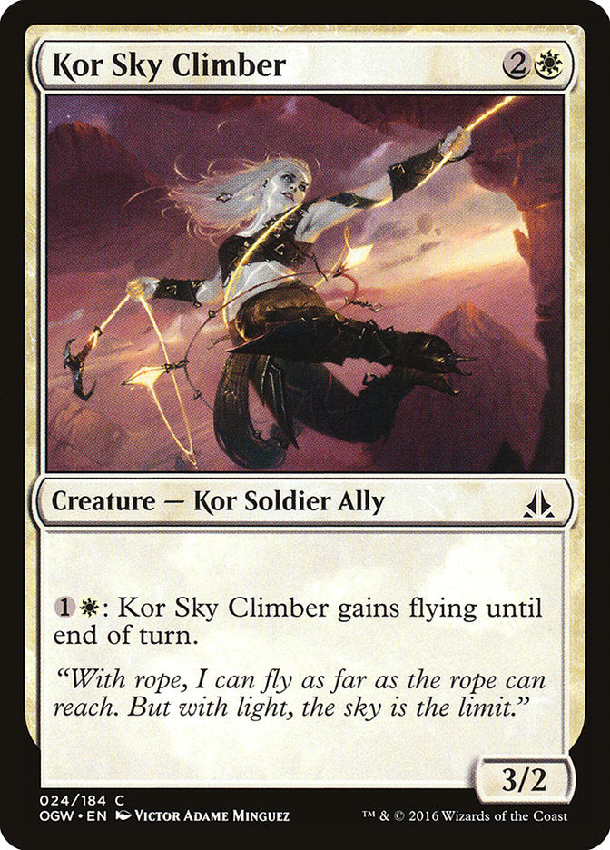Kor Sky Climber [Oath of the Gatewatch] | Game Haven TX