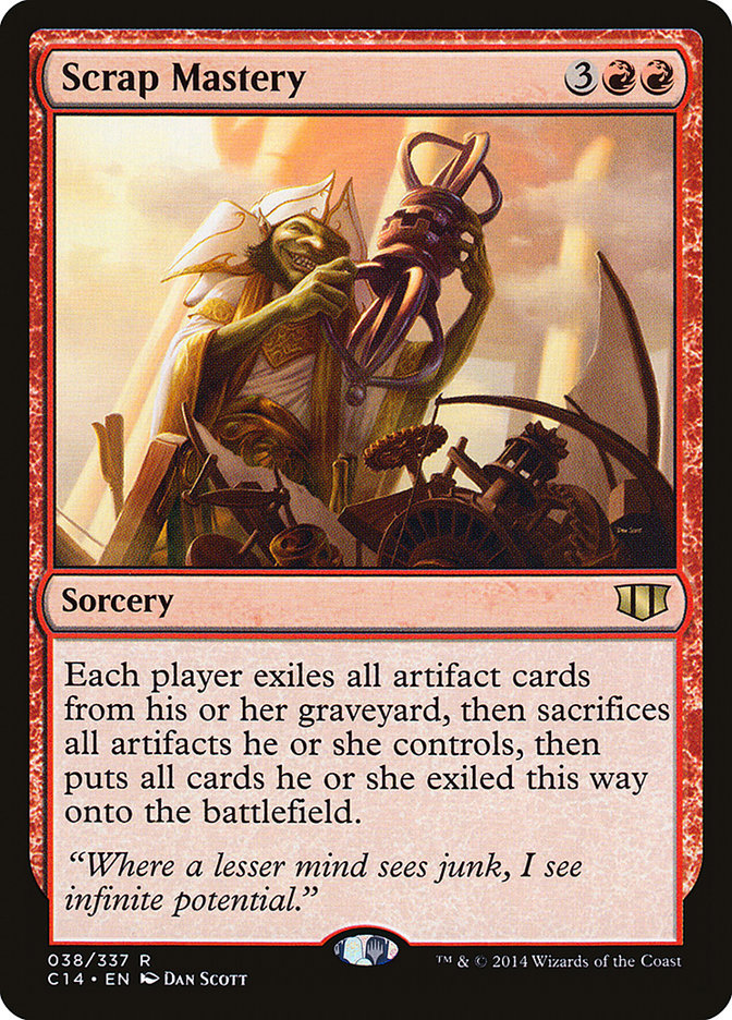Scrap Mastery [Commander 2014] | Game Haven TX