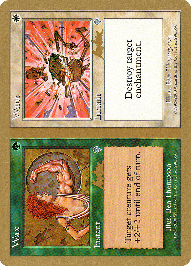 Wax // Wane (Brian Kibler) [World Championship Decks 2002] | Game Haven TX