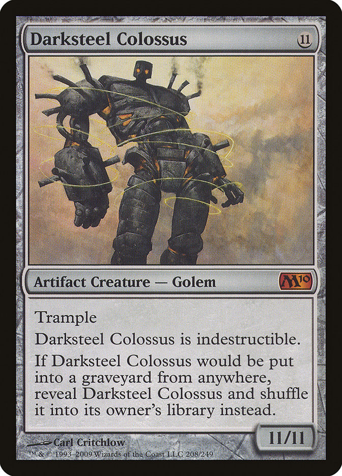 Darksteel Colossus [Magic 2010] | Game Haven TX