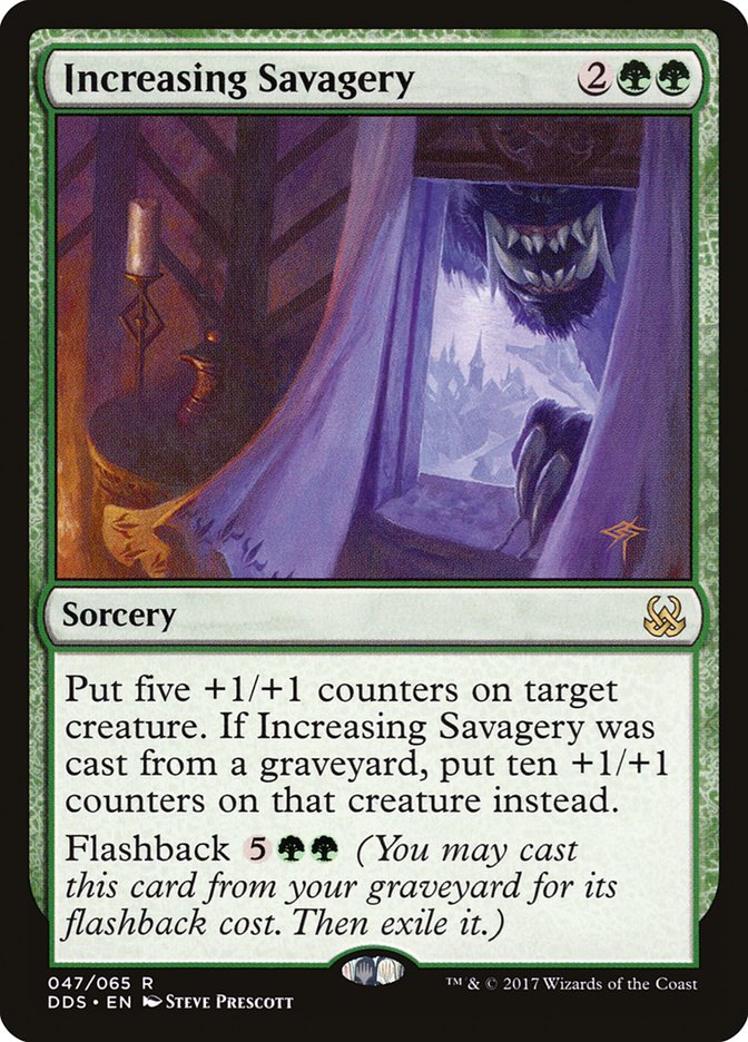 Increasing Savagery [Duel Decks: Mind vs. Might] | Game Haven TX