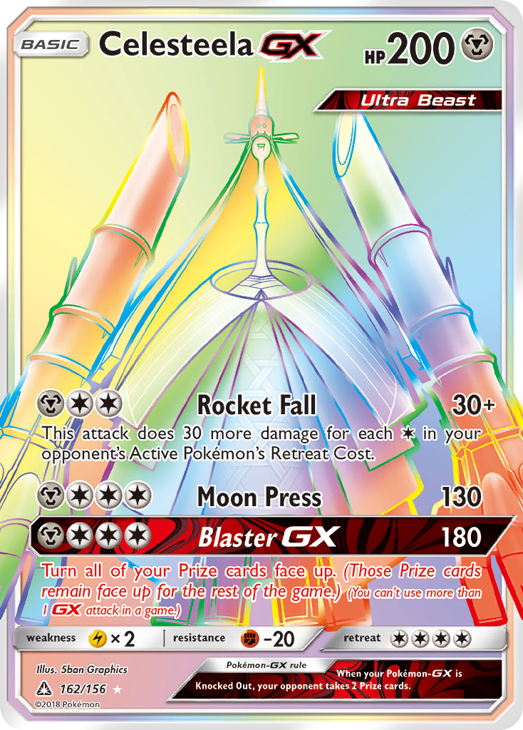 Celesteela GX (162/156) [Sun & Moon: Ultra Prism] | Game Haven TX
