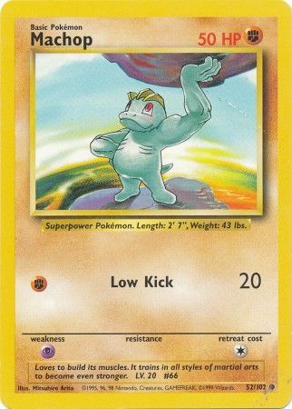 Machop (52/102) [Base Set Unlimited] | Game Haven TX