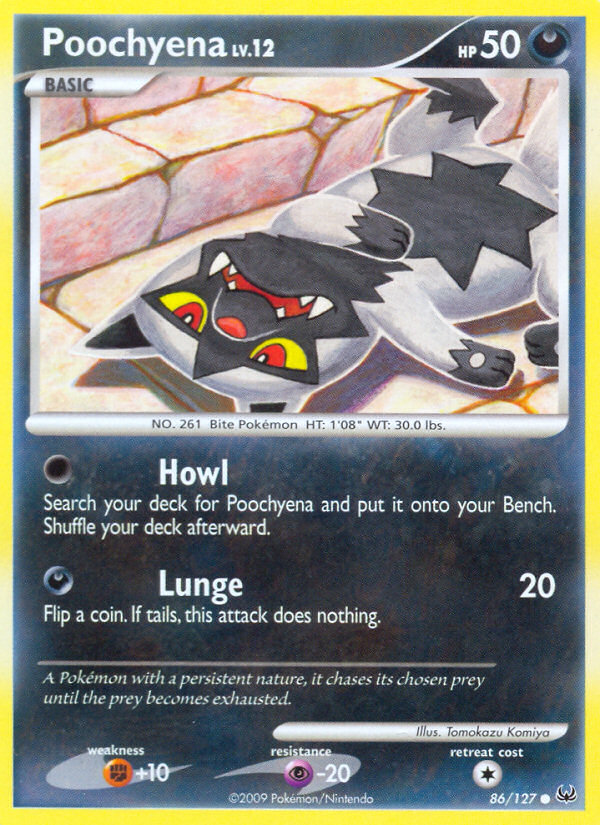 Poochyena (86/127) [Platinum: Base Set] | Game Haven TX