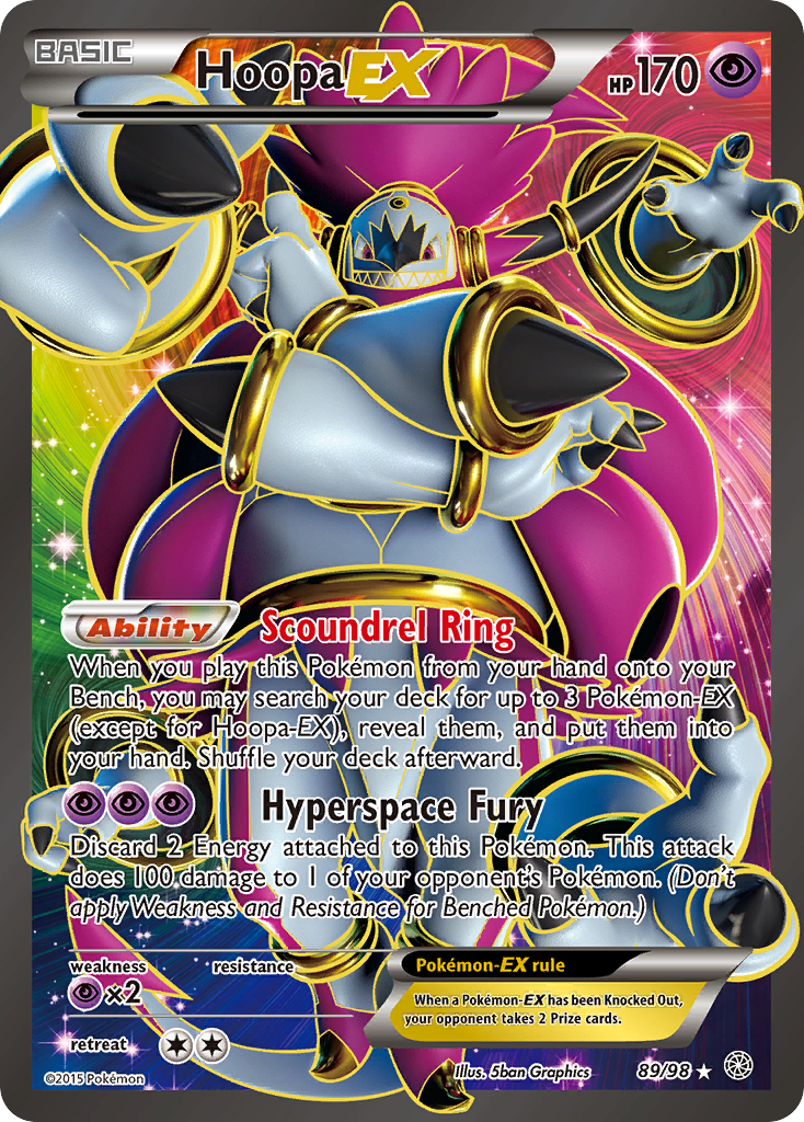 Hoopa EX (89/98) [XY: Ancient Origins] | Game Haven TX