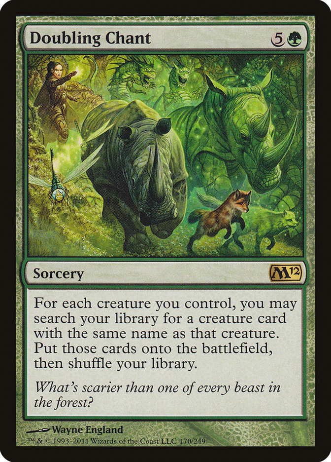 Doubling Chant [Magic 2012] | Game Haven TX