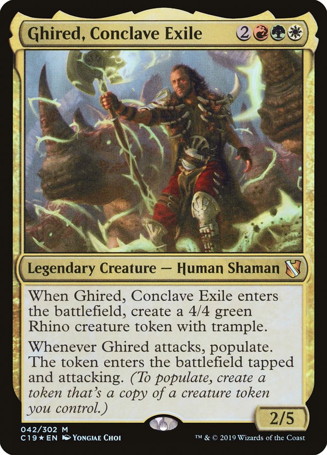 Ghired, Conclave Exile [Commander 2019] | Game Haven TX