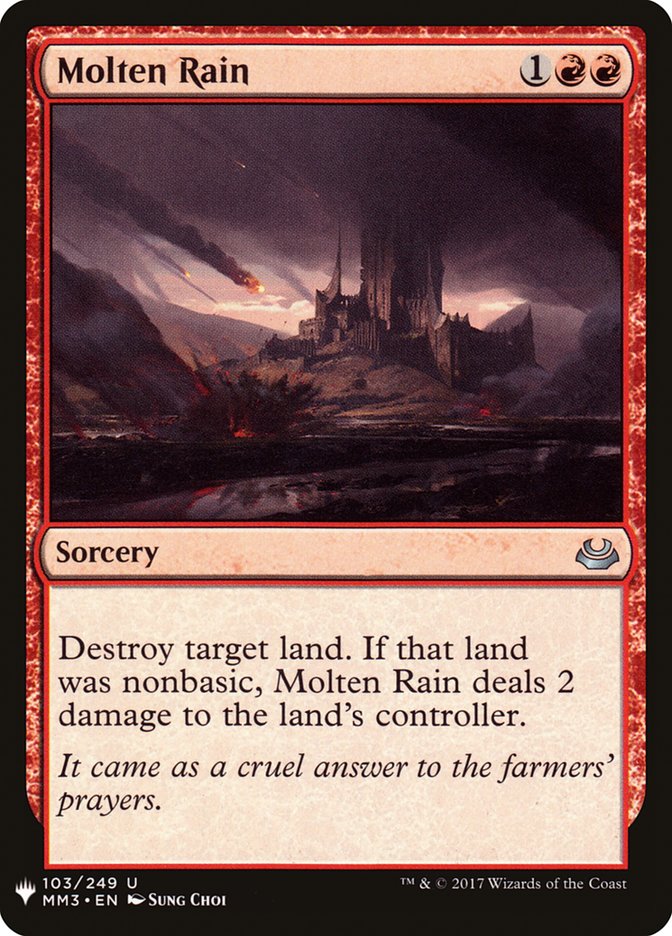 Molten Rain [Mystery Booster] | Game Haven TX