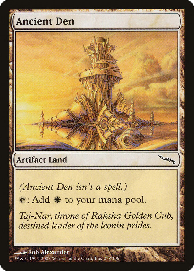 Ancient Den [Mirrodin] | Game Haven TX