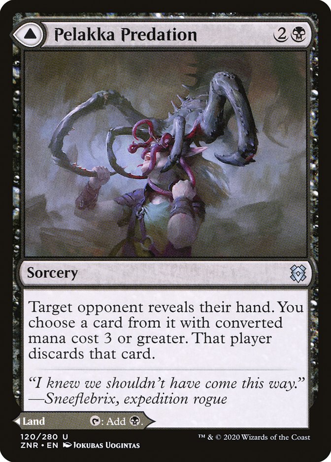 Pelakka Predation // Pelakka Caverns [Zendikar Rising] | Game Haven TX