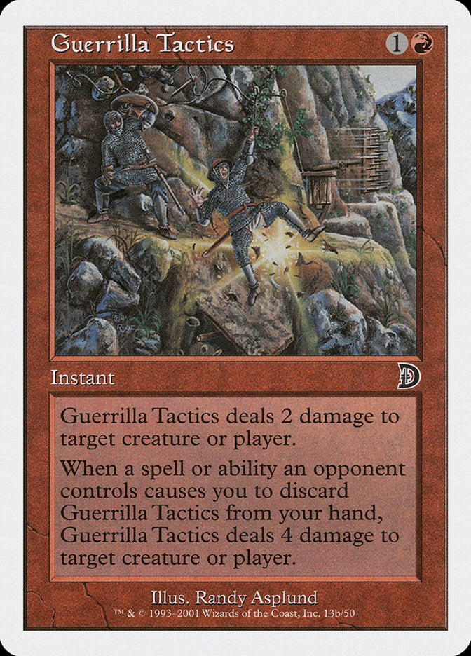 Guerrilla Tactics (Falling) [Deckmasters] | Game Haven TX