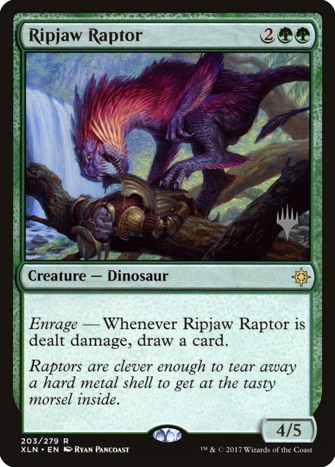 Ripjaw Raptor [Ixalan Promos] | Game Haven TX