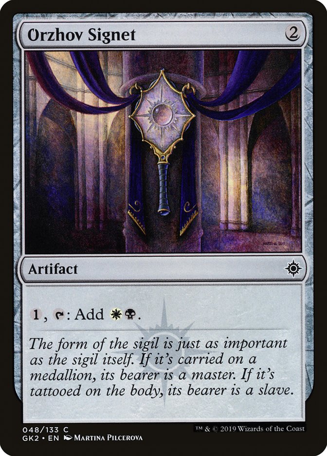Orzhov Signet [RNA Guild Kit] | Game Haven TX
