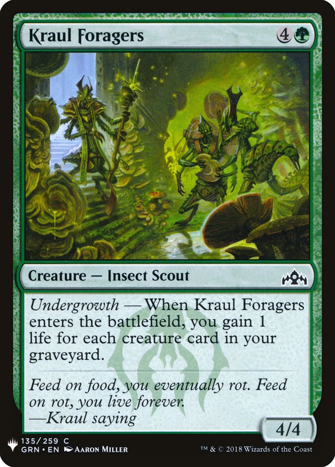 Kraul Foragers [Mystery Booster] | Game Haven TX