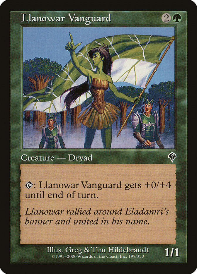 Llanowar Vanguard [Invasion] | Game Haven TX