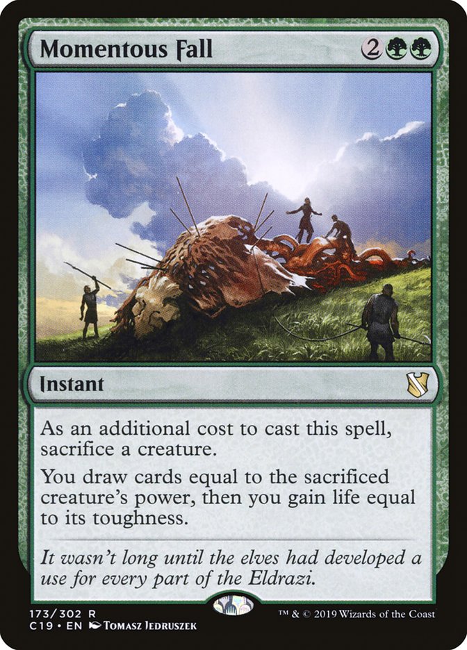 Momentous Fall [Commander 2019] | Game Haven TX